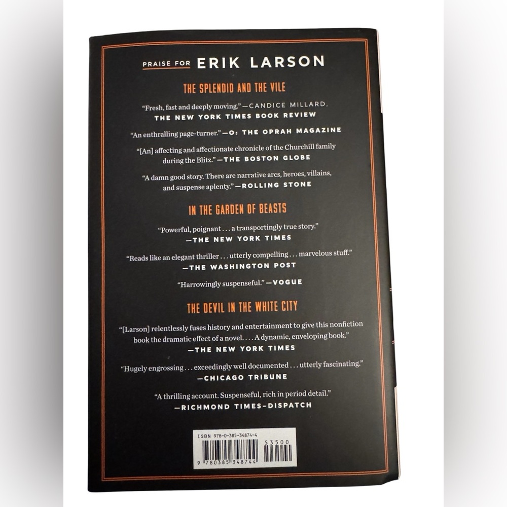 THE DEMON OF UNREST ERIK LARSON - Picture 2 of 6